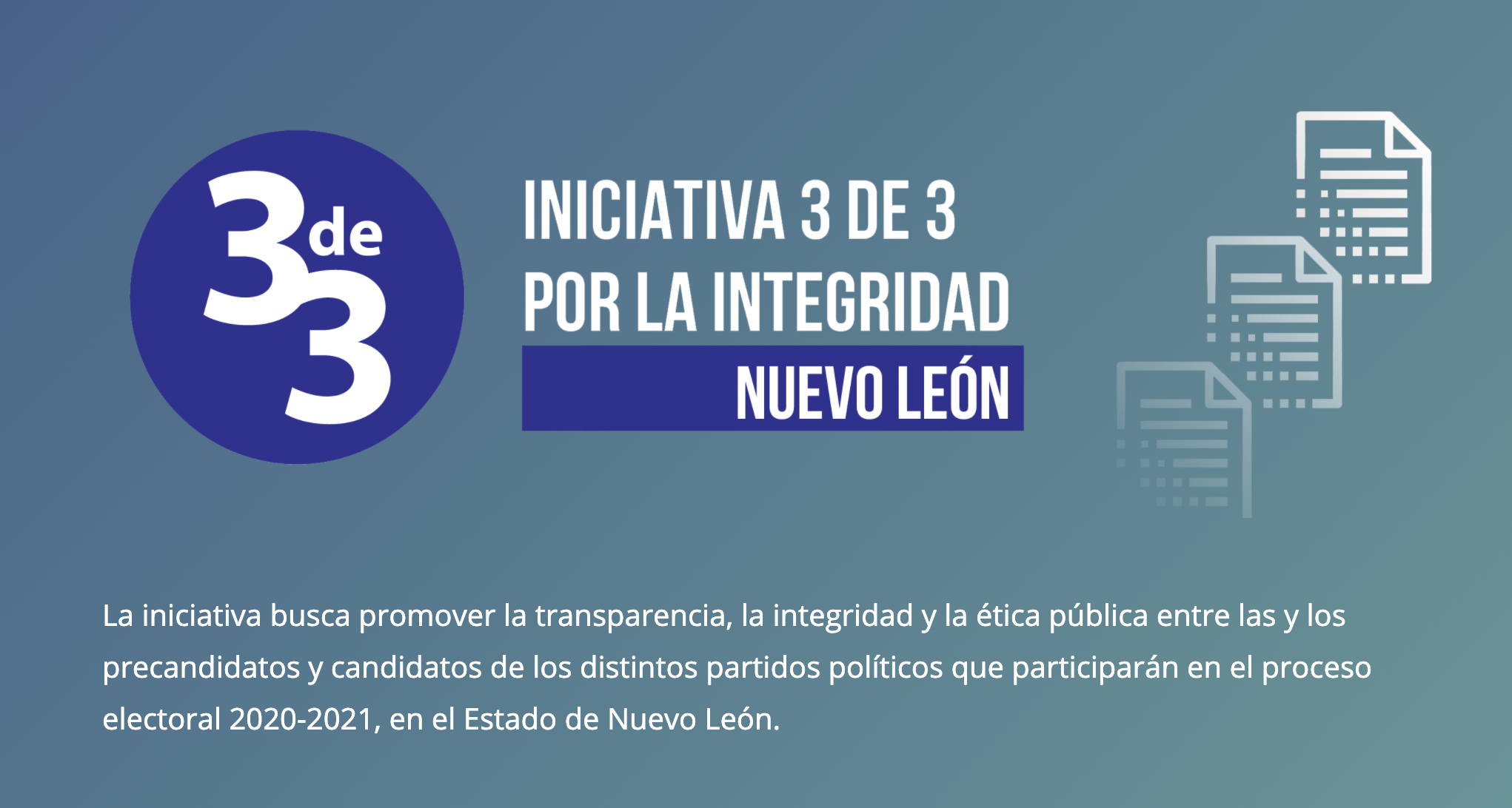 Lanza Plataforma Para Que Los Candidatos Reporten La 3 De 3