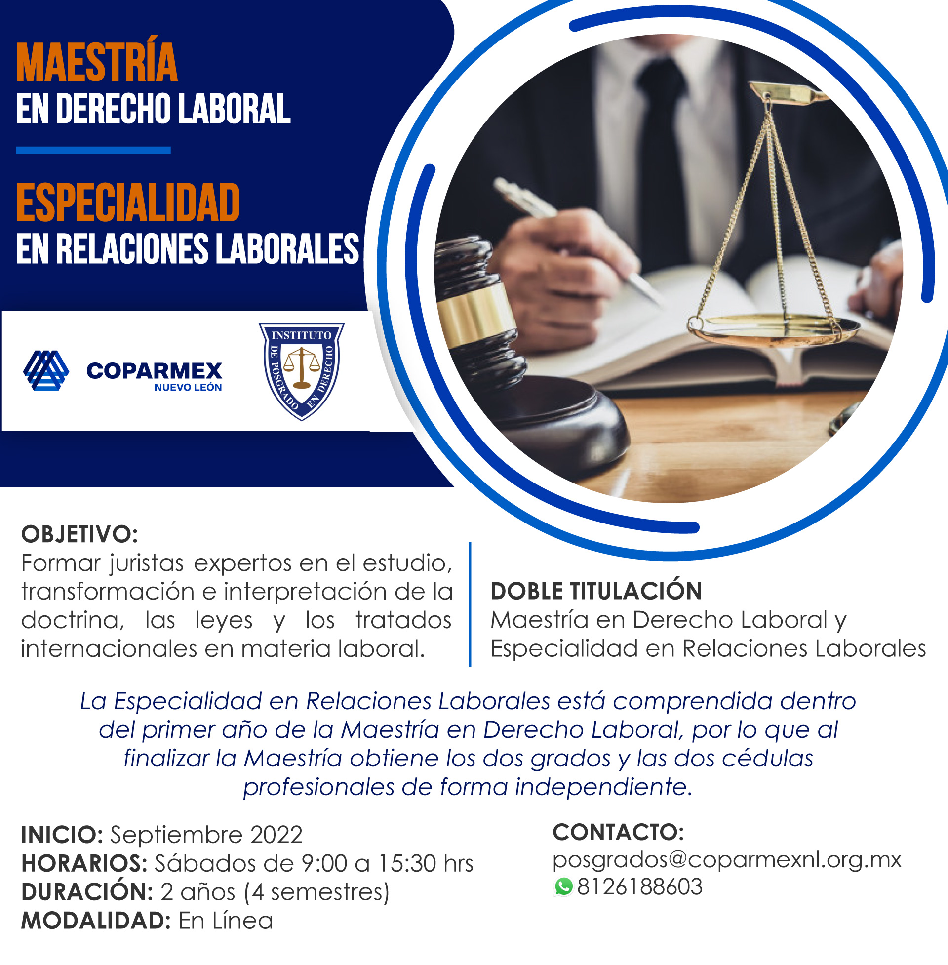 Maestria en Derecho Laboral