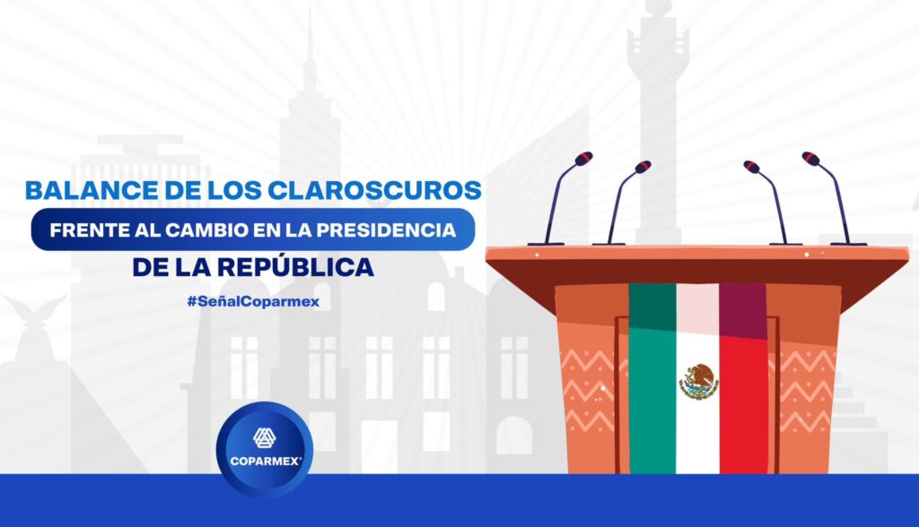 Desde COPARMEX, una organización apartidista y comprometida con el desarrollo inclusivo de México,
mantuvimos un diálogo constante con el gobierno, participando en acuerdos y promoviendo iniciativas
que han tenido impactos significativos en la vida económica y social de los mexicanos.