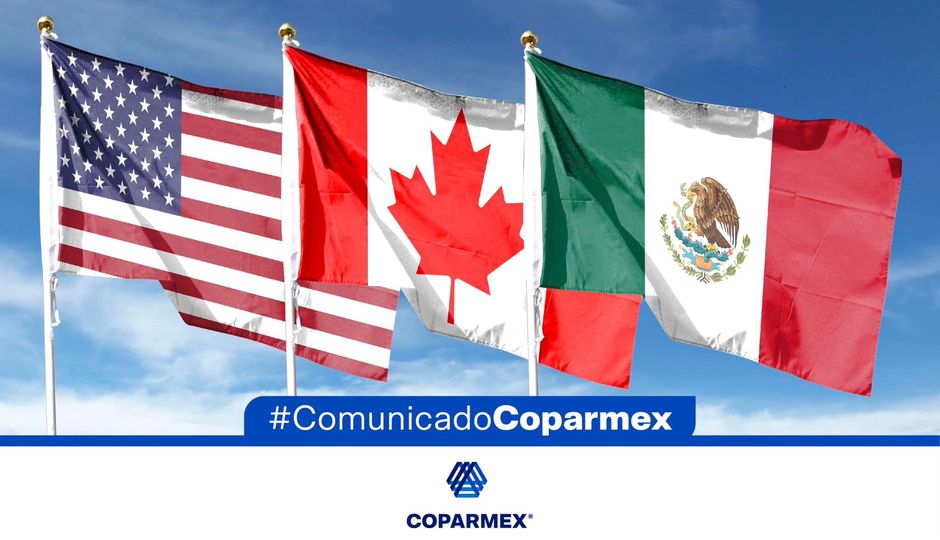 En la Confederación Patronal de la República Mexicana (COPARMEX) manifestamos nuestra inquietud por las recientes declaraciones del presidente electo de Estados Unidos, Donald Trump, respecto a la imposición de aranceles punitivos a México y Canadá.