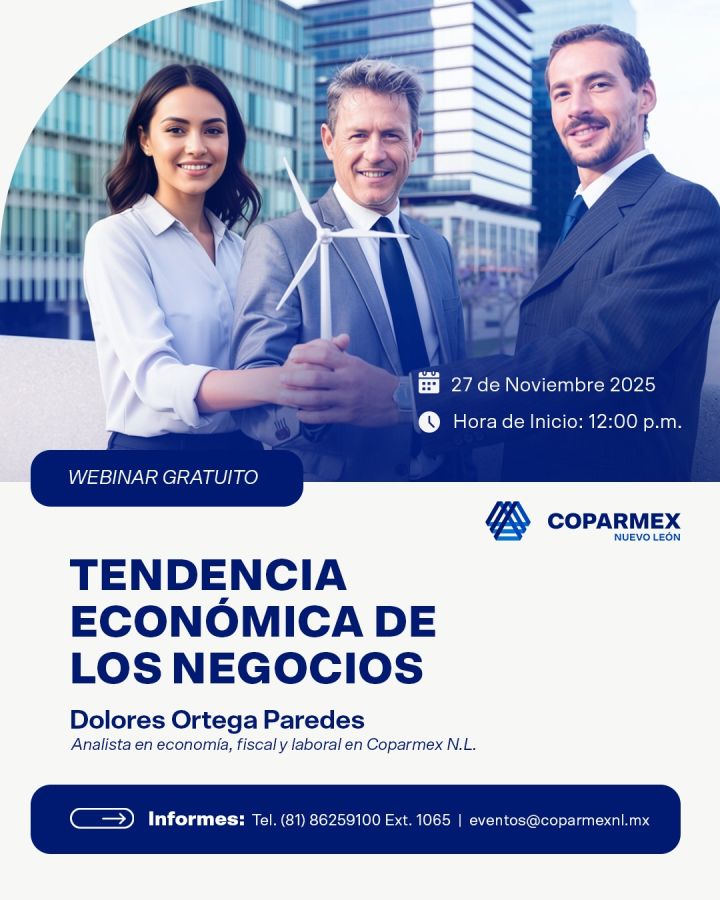 Tendencia económica de los negocios - Coparmex