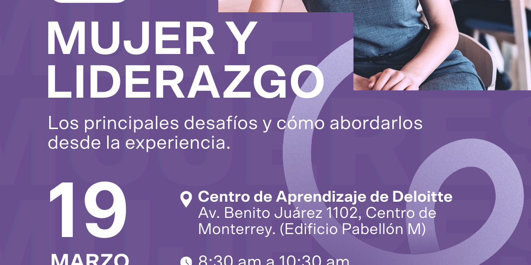 Mujer y Liderazgo Flayer
