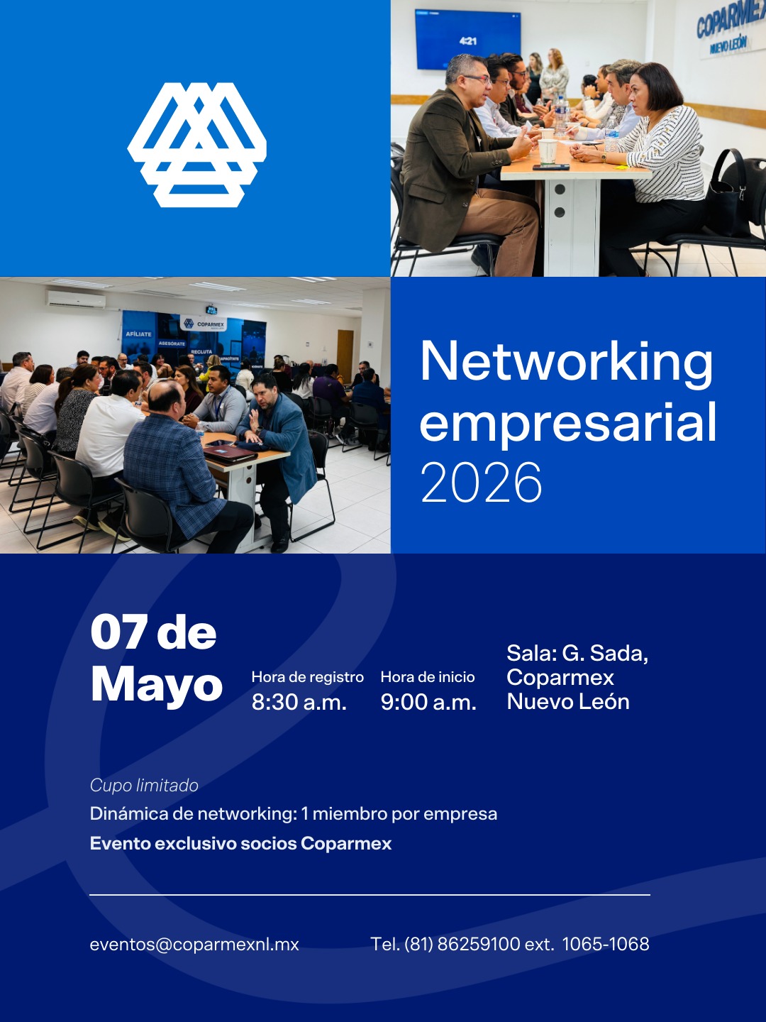 Networking Mayo 2026 FLAYER